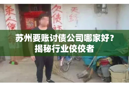 苏州要账讨债公司哪家好？揭秘行业佼佼者