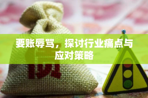 要账辱骂，探讨行业痛点与应对策略