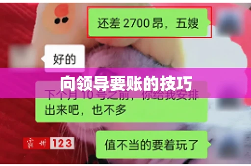向领导要账的技巧
