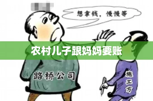 农村儿子跟妈妈要账 农村儿子跟妈妈要账
