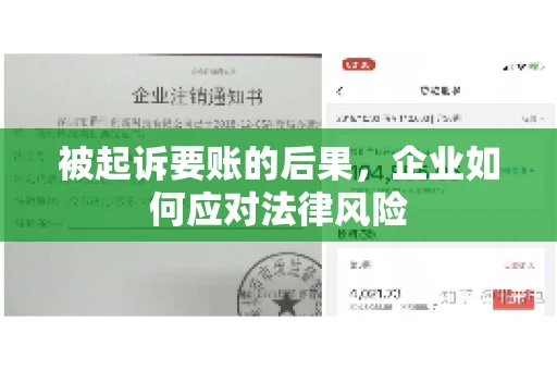 被起诉要账的后果，企业如何应对法律风险