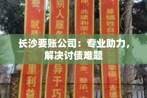 长沙要账公司：专业助力，解决讨债难题