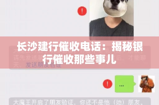 长沙建行催收电话：揭秘银行催收那些事儿