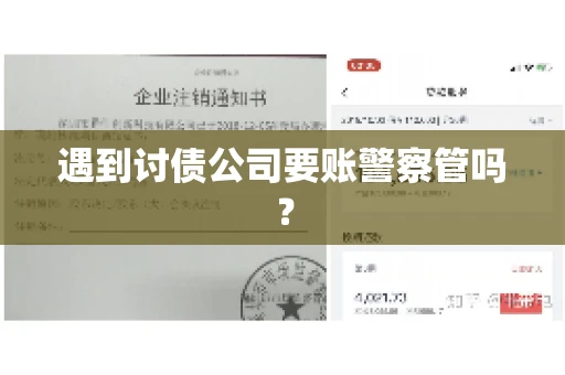 遇到讨债公司要账警察管吗？